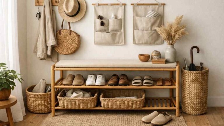 Eco Friendly Shoe Storage Ideas at Home for Sustainability